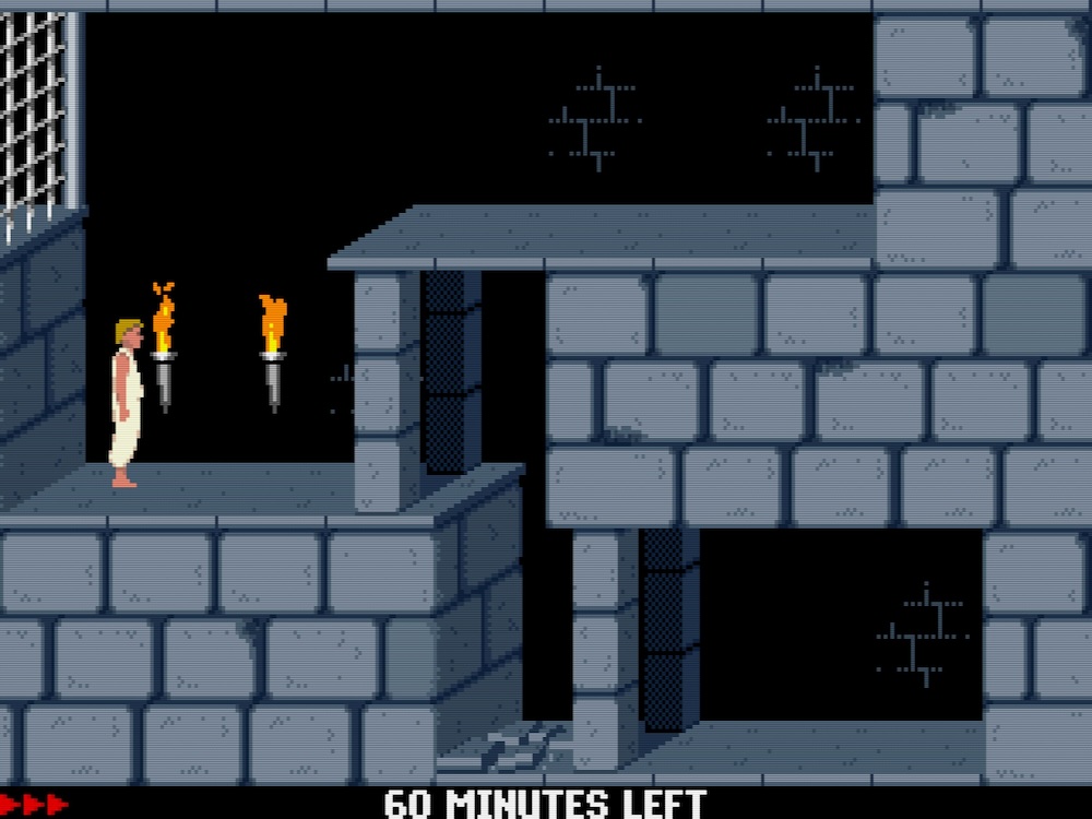 Prince of Persia in VGA mode with the default settings