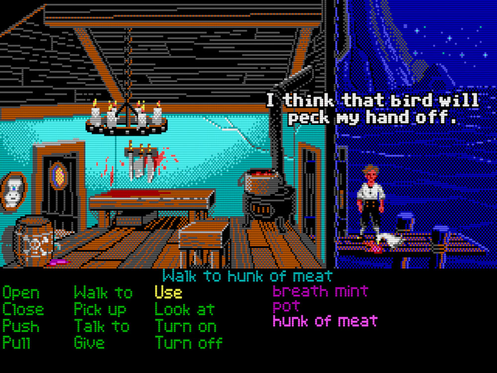 The Secret of Monkey Island -- 320×200 EGA