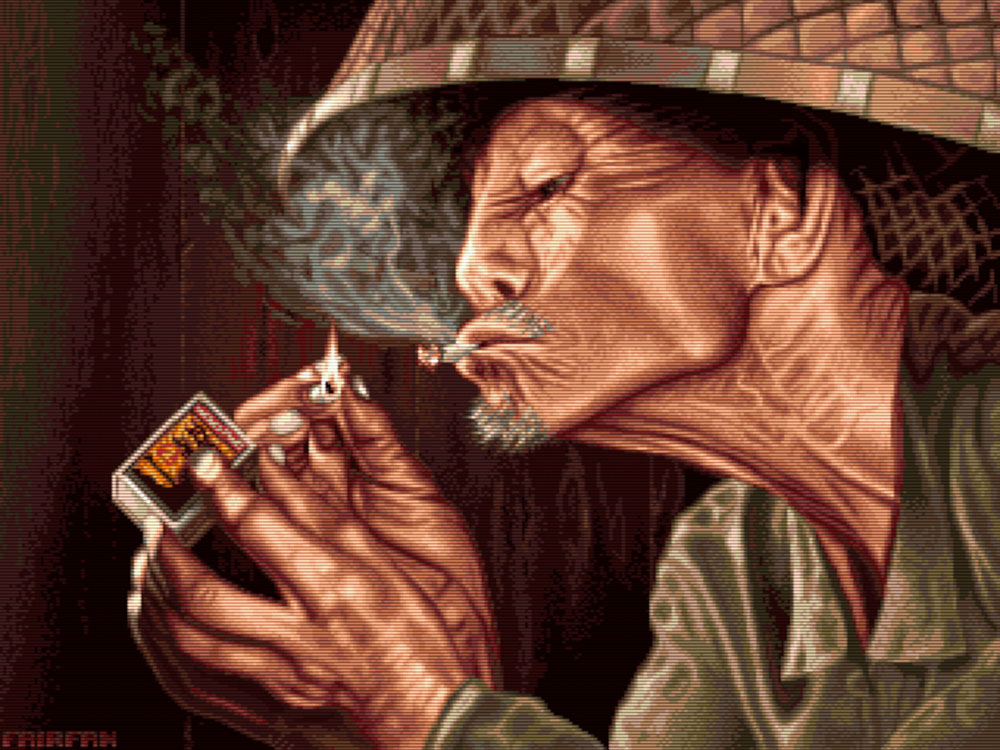 Smoker by Fairfax --320×200 15kHz "arcade" shader