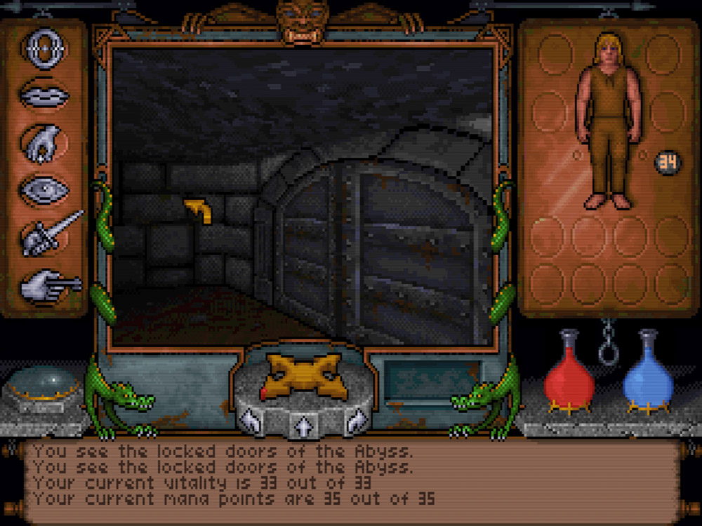 Ultima Underworld: The Stygian Abyss -- 320×200 VGA